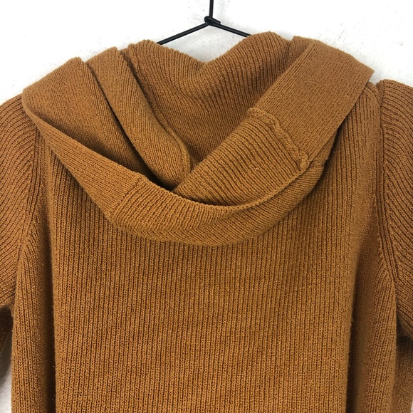BCBGMaxAzria Brown Long Cardigan Knit Belted - Picture 7 of 7